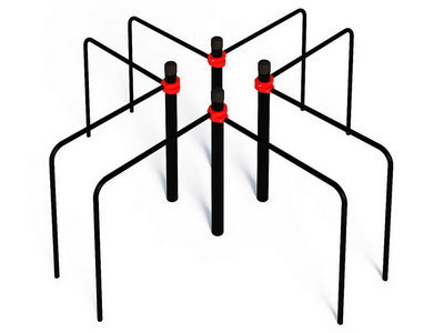 Комплекс из параллельных брусьев Крест